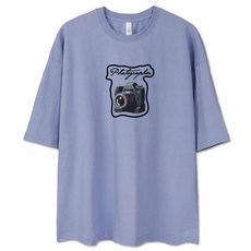 벤힛 포토그래퍼 오버핏 빅사이즈 통기성 반팔 티셔츠 패션의류/잡화/남녀 공용 의류 반품 최저가 6,250원