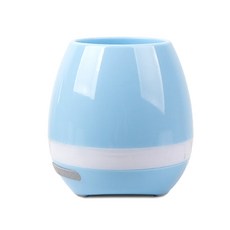 유니콘 LED 램프 블루투스 스피커 터치멜로디, FLOWER S30, Blue 가전디지털/음향기기 반품 최저가 3,470원