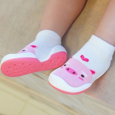 코뮤엘로 꼬무신 2019신상 하트피그 보행기화 + 유아양말 패션의류/잡화/유아동패션 반품 최저가 6,880원