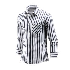 다꾸앙 남성용 오늘의 훈남 스트라이프 긴팔 셔츠 C02D14_st1871 패션의류/잡화/남성패션 반품 최저가 16,410원