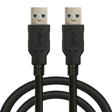 컴길 USB3.0 연장케이블 수-수 블랙, 1개, 1.5m 가전디지털/PC부품 반품 최저가 5,630원