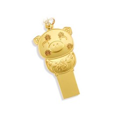 칼론 황금메탈 복돼지 캐릭터 USB메모리, 16GB 가전디지털/저장장치 반품 최저가 7,560원