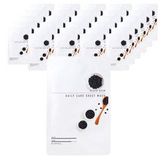 은율 검은콩 데일리 케어 시트 마스크, 1개입, 30개 뷰티/스킨케어 반품 최저가 13,250원