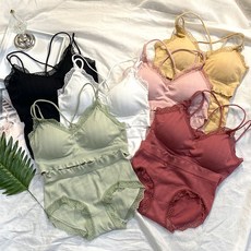 미퓨어 소프트 엑스끈 레이스 브라팬티 세트 패션의류/잡화/속옷/잠옷 반품 최저가 7,970원