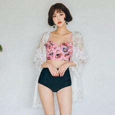 헤링본 비키니 커버업 롱 여름 가디건 시스루 휴양지 비치웨어 바캉스룩 C570, CX570 엘르 패션의류/잡화/여성패션 반품 최저가 19,770원