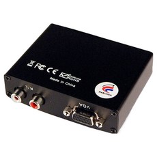 컴스 VGA 2RCA OUT HDMI 컨버터, D3212, 1개 가전디지털/TV/영상가전 반품 최저가 26,920원