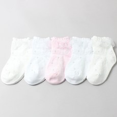 키즈퓨처 여아용 하니 레이스 중목 양말 5p 패션의류/잡화/유아동패션 반품 최저가 7,920원