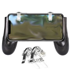 TP 가전디지털 치킨먹자 핸드폰게임 그립 + 버튼 2p, 투명, 1세트 가전디지털/게임 반품 최저가 14,840원