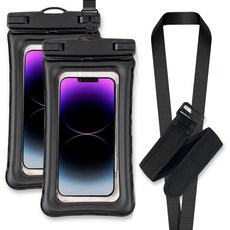 구스페리 프리미엄 4중잠금 튜브 휴대폰 방수팩 + 목스트랩 + 암밴드 세트, 블랙, 2세트 가전디지털/휴대폰 액세서리 반품 최저가 7,280원