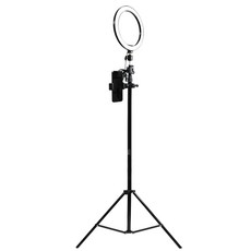 GUNU LED 개인방송 평면 링 라이트 20cm + 360도 회전 브라켓 + 롤 집게 거치대 + 휴대폰 클립 + 삼각대 210cm + 파우치 세트, 1세트 가전디지털/카메라 반품 최저가 31,330원