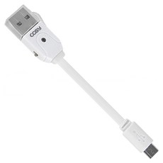 코시 플랫 OTG 카드리더기 케이블 CR3007GS, 화이트, 1개 가전디지털/휴대폰 액세서리 반품 최저가 5,060원