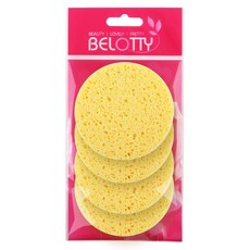 벨로티 셀룰로오스 클렌징 스폰지 6mm 4p, 1개 뷰티/뷰티소품 반품 최저가 3,870원