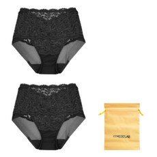 컴포트랩 빅사이즈 플로럴 팬티 2p + 방수파우치 패션의류/잡화/속옷/잠옷 반품 최저가 12,330원