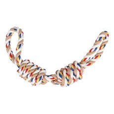 딩동펫 강아지 이중 매듭 실타래 로프장난감 대형, 혼합색상, 1개 반려동물용품/강아지 용품 반품 최저가 5,790원