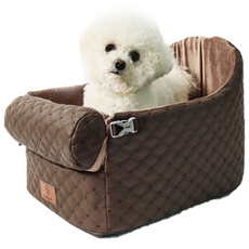 딩동펫 반려동물 프리미엄 콘솔박스 카시트, 브라운, 1개 반려동물용품/고양이 용품 반품 최저가 30,240원