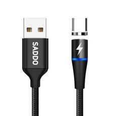 사또 3세대 USB C타입 커넥터 + 일자형 마그네틱 고속충전 케이블 0.5m 세트, 블랙, 1세트 가전디지털/휴대폰 액세서리 반품 최저가 4,220원