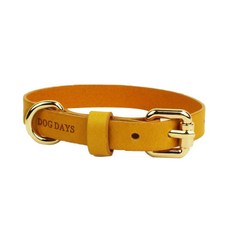 도그데이즈 반려동물 프리미엄 가죽 엘로우 목줄, 혼합색상, 1개 반려동물용품/펫티켓 산책용품 반품 최저가 20,140원