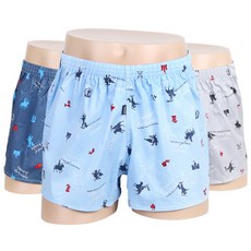 캐릭토피아 남아용 학생 02 나이트 트렁크 팬티 3종 패션의류/잡화/유아동패션 반품 최저가 12,340원