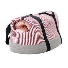 레드퍼피 빈센트 펫 슬링백, 스트라이프핑크, 1개 반려동물용품/펫티켓 산책용품 반품 최저가 16,560원