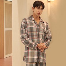 디에스도씨 남성용 피치기모 긴팔 카라 잠옷 상하의 세트 패션의류/잡화/속옷/잠옷 반품 최저가 9,690원 로켓배송
