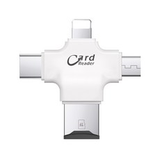 테크맨 Type C 8pin 스마트폰 다용도 OTG 젠더, 화이트, 1개 가전디지털/휴대폰 액세서리 반품 최저가 8,520원