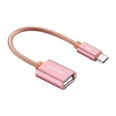 테크맨 데이터 라인 OTG 케이블 USB 2.0 Type-C, 로즈골드, 1개, 15cm 가전디지털/휴대폰 액세서리 반품 최저가 2,770원