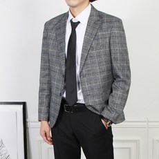더마인드 남성용 투버튼 JK 체크 자켓 패션의류/잡화/남성패션 반품 최저가 54,300원