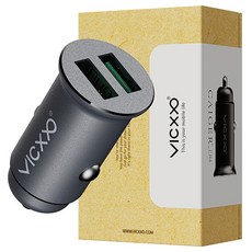 빅쏘 차량용 퀄컴 퀵차지 3.0 USB 듀얼 미니 고속 충전기, CR4, 블랙 가전디지털/차량용 디지털 반품 최저가 15,400원