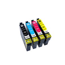 토너피아 엡손 호환잉크 4종 세트 T177, 검정, 빨강, 파랑, 노랑, 1개 가전디지털/프린터/복합기 반품 최저가 8,500원