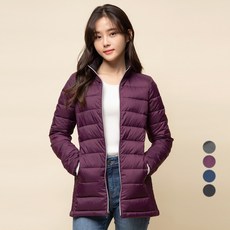 캐럿 여성용 슬림핏 경량 집업 패딩 자켓 패션의류/잡화/여성패션 반품 최저가 12,530원