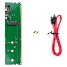컴스 DDR3 변환 컨버터 M.2 NGFF SSD Key B to DDR3 SATA 7P 변환 카드 SATA 케이블, KS166 가전디지털/저장장치 반품 최저가 5,480원