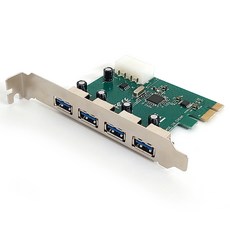 넥스트유 데스크탑용 4포트 USB3.0 확장카드 NEXT-206NEC EX, 실버, 1개 undefined/undefined 반품 최저가 3,600원