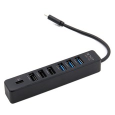 컴스마트 7포트 USB 3.0 + 2.0 / C타입 USB 3.1 Gen 1 허브 TB198, 1개 가전디지털/PC부품 반품 최저가 13,820원