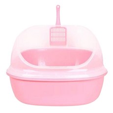 월드펫 점보형 고양이 화장실, 핑크, 1개 반려동물용품/고양이 용품 반품 최저가 10,260원