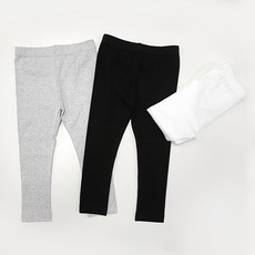 유니프랜드 아동용 베이직 9부 레깅스 3종 세트 패션의류/잡화/유아동패션 반품 최저가 10,810원