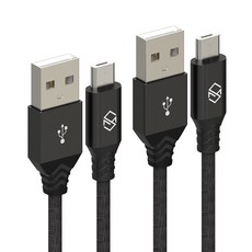 신지모루 마이크로5핀 더치패브릭 고속충전 케이블, 블랙, 2개, 0.5m 가전디지털/차량용 디지털 반품 최저가 4,610원