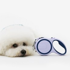 강아지 자동 리드줄 3m, 블루, 1개 반려동물용품/펫티켓 산책용품 반품 최저가 5,130원