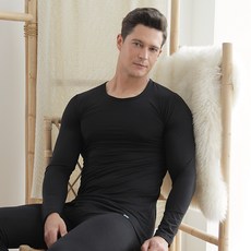 BYC 남성용 프리미엄 보디히트 흡습 내의 상하 세트 패션의류/잡화/속옷/잠옷 반품 최저가 22,990원