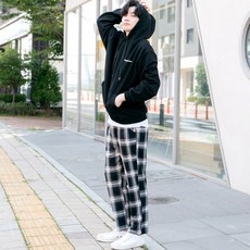 민트코코아 남성용 미스티 체크 9부 바지 패션의류/잡화/속옷/잠옷 반품 최저가 5,720원