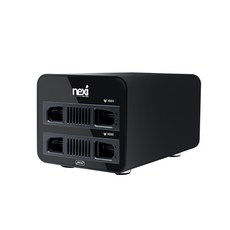 넥시 2BAY RAID USB3.0 데이터 스토리지 외장 케이스, NX-802RU30, 1개 가전디지털/저장장치 반품 최저가 57,860원
