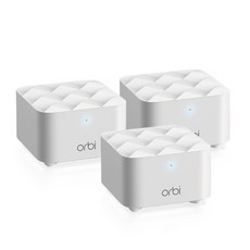 오르비 넷기어 AC1200 듀얼밴드 메시 와이파이 시스템 공유기 3p, RBK13, 1개 가전디지털/PC주변기기 반품 최저가 183,600원