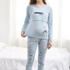 올나인 에이홉 가로 오픈형 임부용 실내복 상의 패션의류/잡화/속옷/잠옷 반품 최저가 8,820원