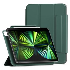 신지모루 마그네틱 폴리오 애플펜슬 커버 태블릿PC 케이스, 딥 그린, 1개 가전디지털/태블릿PC 반품 최저가 21,990원