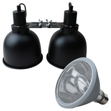로라펫 스파크쥬 카본 스팟 램프 100W + 파충류 등커버 소켓 돔트윈타입 SPZ180DW 세트, 혼합색상, 1세트 반려동물용품/소동물/가축용품 반품 최저가 44,920원