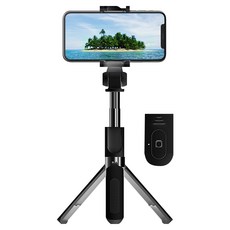 아이엠듀 블루투스 삼각대 셀카봉, BND-RMTC-B03(블랙), 1개 가전디지털/휴대폰 액세서리 반품 최저가 8,010원