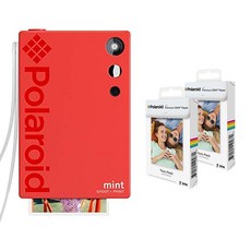 폴라로이드 디지털 즉석카메라 Mint 레드 + 징크 인화지 40p, POLSP02, 1세트 가전디지털/카메라 반품 최저가 98,610원