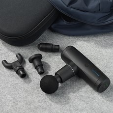 홈플래닛 고성능 미니 마사지건 (전용 파우치 + 헤드 4종 + 전용 어댑터 + 전용 C타입 충전 케이블), HSJ-229 가전디지털/건강가전 반품 최저가 21,550원