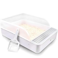 딩동펫 고양이 베타 화장실, 화이트, 1개 반려동물용품/고양이 용품 반품 최저가 8,620원