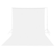 포커스 사진 영상 촬영용 크로마키 배경천 화이트 2 x 3 m, 1개 가전디지털/카메라 반품 최저가 16,690원