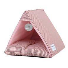 레드퍼피 몰리 쿨 삼각형 반려동물 하우스, 버건디, 1개 undefined/undefined 반품 최저가 12,140원